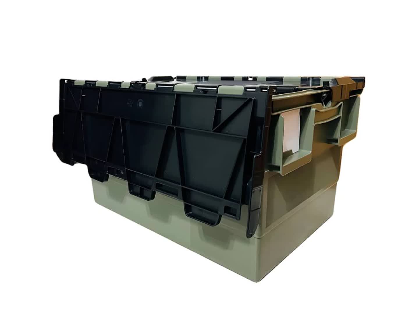 جعبه سوپرمارکتی درب دار پلاستیکی 3 photo15149556150